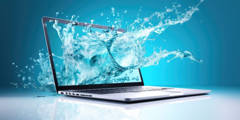 Notebook splash